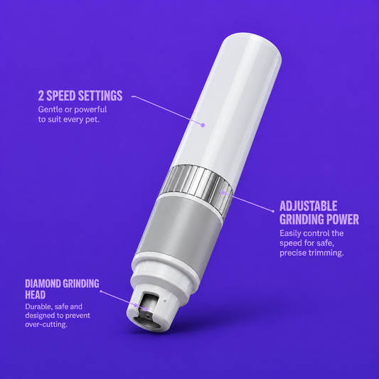 Electric Pet Nail Grinder Trimmer