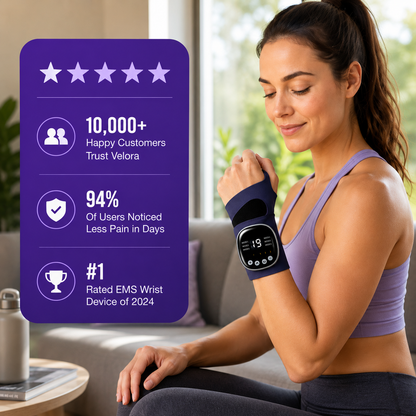 Adjustable EMS Massage Wrist Strap