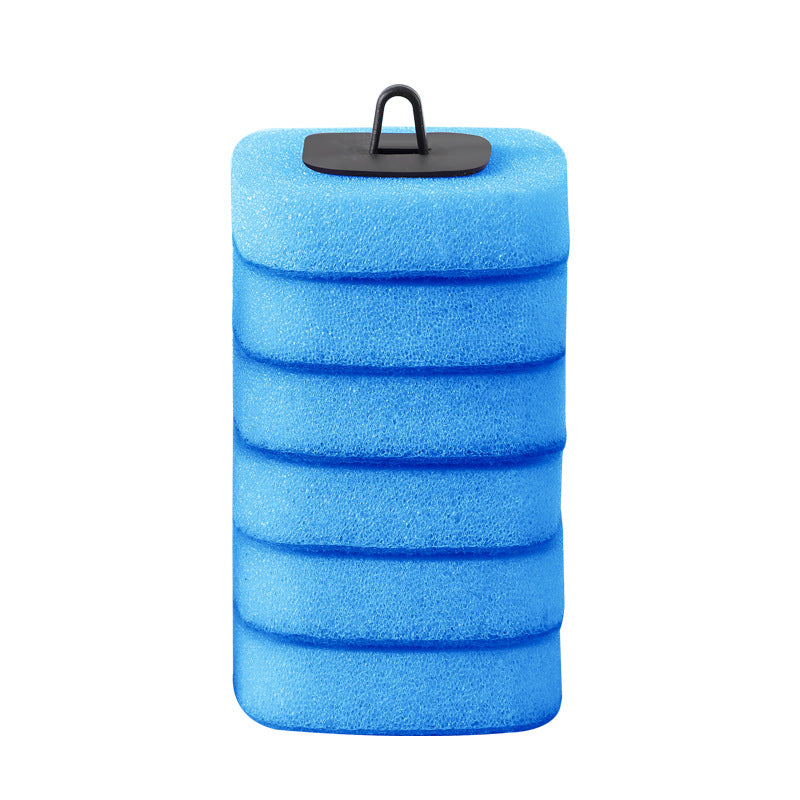 Disposable Toilet Brush with Wall Mount